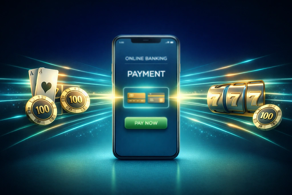 Interfata moderna de cazinou online cu plata instantanee prin servicii bancare fara inregistrare