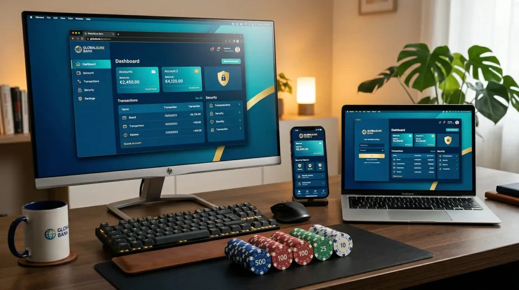 EPS Online-Ueberweisung als sichere Zahlungsmethode fuer Casino-Einzahlungen mit Bankkonto-Verknuepfung