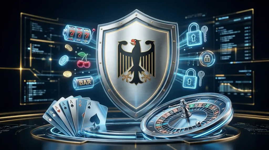 Legales Online Casino in Deutschland mit GGL-Lizenz und Spielerschutz-Symbolen