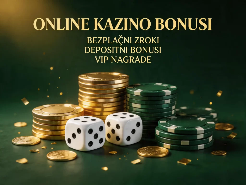 Spletni casino bonusi v Sloveniji - promocije in nagrade za igralce