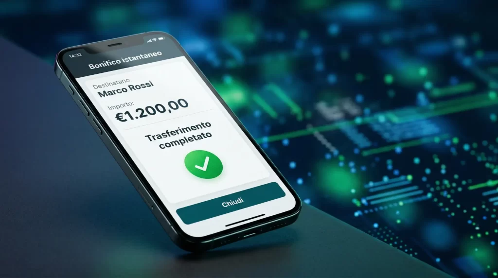 Interfaccia di pagamento Brite con connessione bancaria sicura per transazioni nei casino online