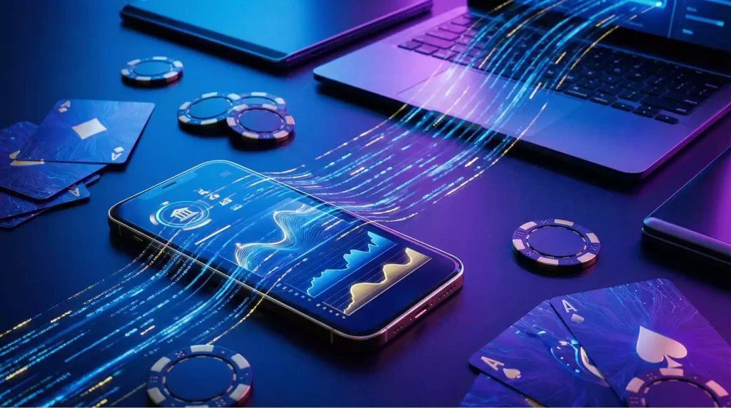 Interfaz de pago instantáneo Brite mostrando transferencia bancaria segura en casino online
