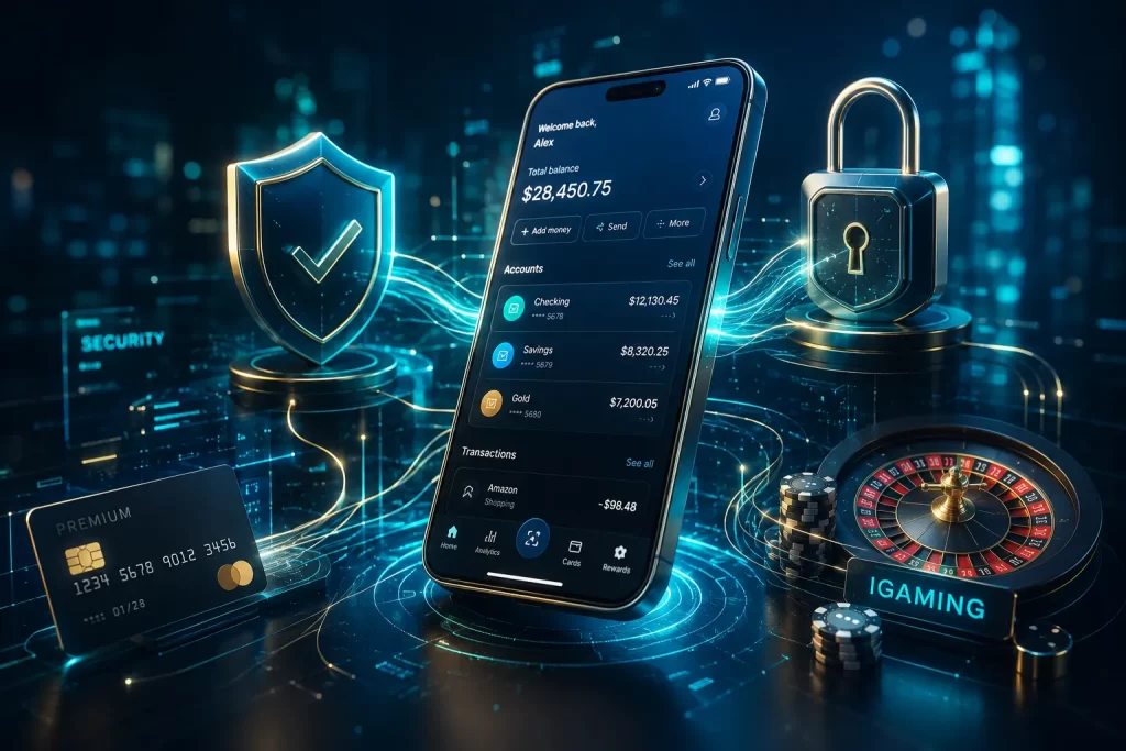 Interface de paiement Trustly pour casino en ligne avec connexion bancaire sécurisée