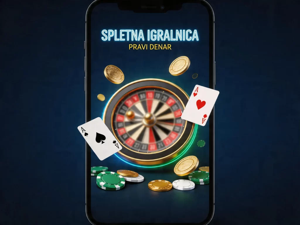 Spletna igralnica za pravi denar v Sloveniji